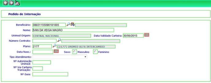 MANUALWEB 18 MANUALWEB 19 INTERCÂMBIO INTERCÂMBIO 6) INTERCÂMBIO Segue abaixo as instruções para realização da solicitação cirúrgica na Área Restrita para