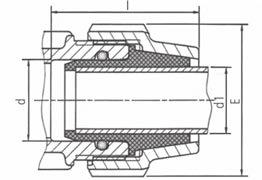 37615404 Liner para Tubo PE SDR 11 Refuerzo de Tubos Bitola d* H Peso (g) Código 20 x 2.