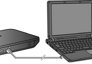 Ligar a base Ligar o PC ao router Pode proceder à configuração da base do telefone com um PC que esteja ligado ao telefone através do router.