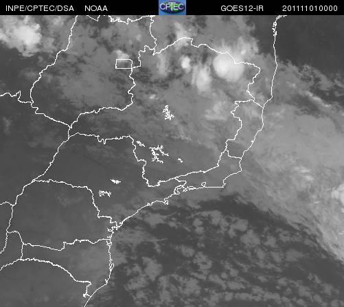 As informações de LMA (Figura não mostrada) mostraram inexistência de atividade elétrica significante neste