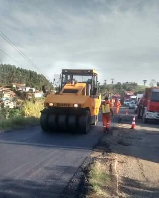 2) Intervenções emergenciais (tapa-buraco), com vistas a eliminação de pontos críticos.