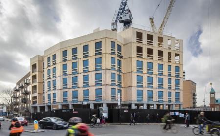 conjunto Dalston Lane, em Londres, considerado o maior edifício em volume de