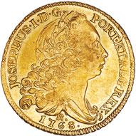 Ouro Peça 1768