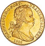 6 243 Ouro Peça 1823 c.s.