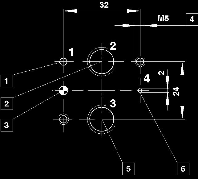 a 3/ vias função 5/ vias (modo de fornecimento original) função 3/