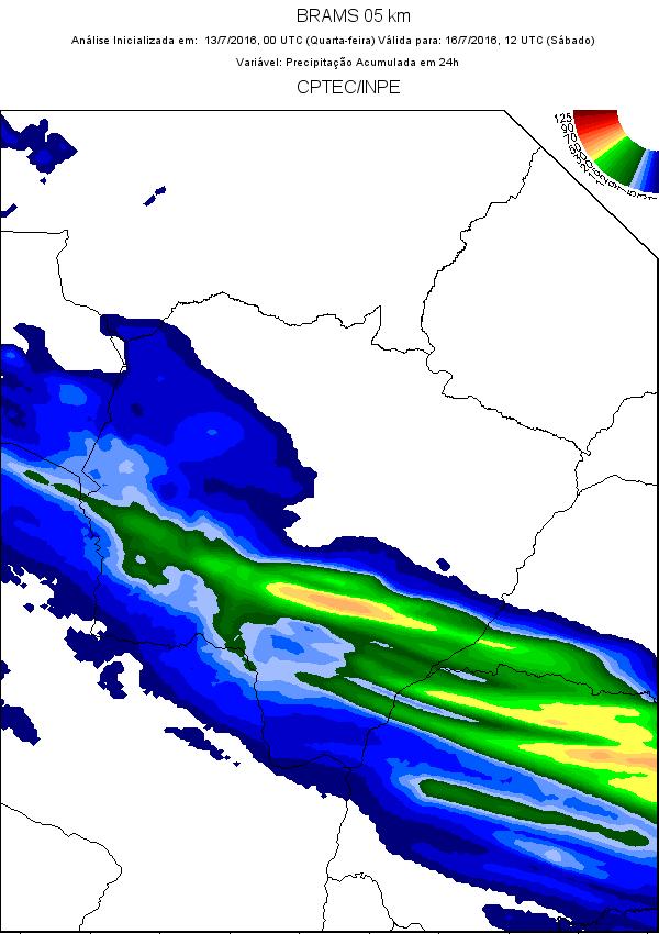 br/ Previsão do tempo para o Mato Grosso do Sul De acordo com o