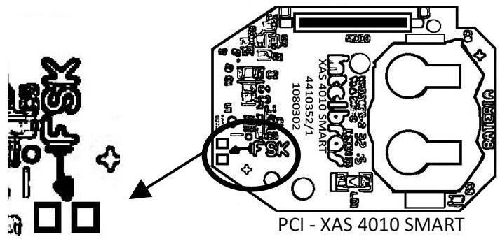 Feito isso o sensor passará a operar no modo FSK.