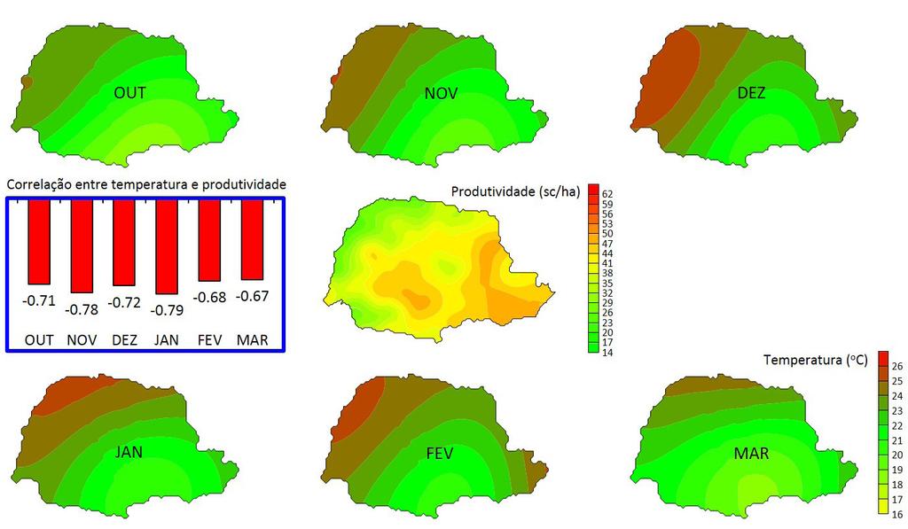 Variabilidade espacial e temporal da produção de soja no Paraná 33 Figura 27.