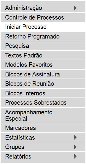 de documentos do processo : Processos que, por sua natureza, comportem grande volume de documentos apresentam seus conteúdos aglutinados em pastas, de modo que sempre fiquem