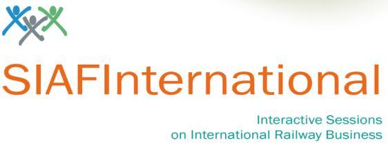 UIC União Internacional de Ferrovias Exemplos de treinamentos, seminários e cursos» Sessões interativas de negócios ferroviários internacionais» Aspectos