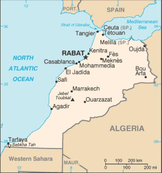 Ceuta e Melilha: o conflito de Marrocos