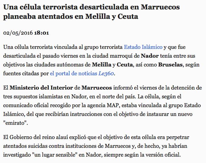 Os islamistas-jihadistas marroquinos às