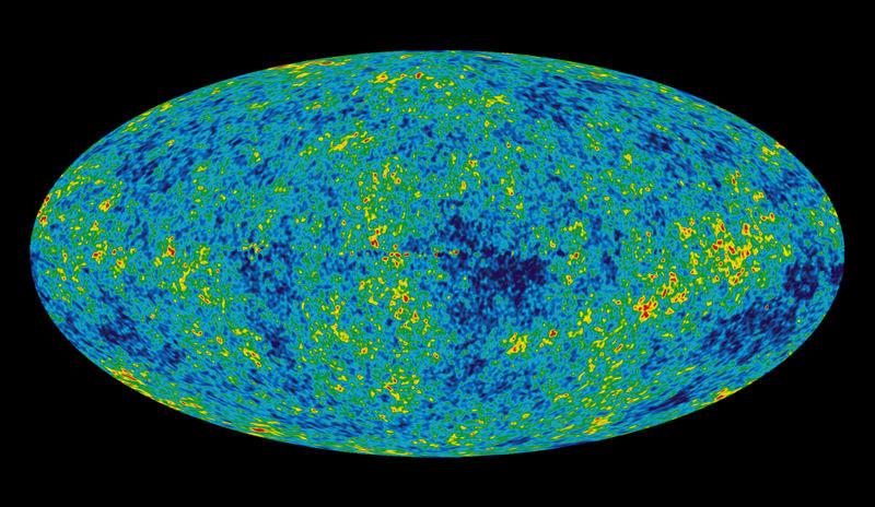 Raio do Universo: Na prática, só podemos observar a superfície do último espalhamento, quando Universo se tornou transparente ao formar o primeiros átomos (era da