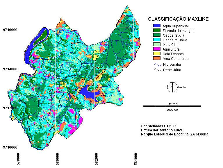285,12ha. (10,82%), respectivamente (Tabela 1). As classes de uso da terra referentes a áreas antropizadas representam 16,1% da área com 424,32 ha. (Figura 3). Figura 3.
