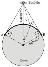 a) 1 000 b) 60 000 c) 80 000 d) 100 000 e) 750 000 11. Um satélite orbita a 6.400 km da superfície da Terra.