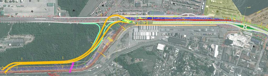 ELIMINAÇÃO CONFLITO RODOFERROVIÁRIO NA REGIÃO DO ARMAZÉM 1 Solução Alternativa ao Mergulhão: Premissas Compatibilização com projeto de extensão da Av.