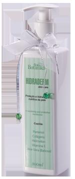 Utilizado na prevenção HIDRADERM FOR MAN 300ML Loção Contém: - Hidroviton: Vitamina Colágeno Estrato Uréia: cremosa de A e Aloe e Elastina: