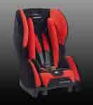 With the 3-point anchorage system, adjustable seat belt, sunshade and handle for carrying outside the car.