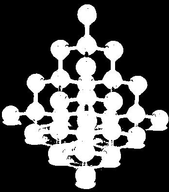 A estrutura da rede cristalina é definida pela direcionalidade das ligações covalentes.