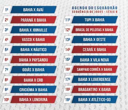 ACESSO GARANTIDO SÉRIE B A Confederação Brasileira de Futebol (CBF) divulgou oficialmente a tabela completa até a 26ª rodada no Campeonato Brasileiro da Série B.