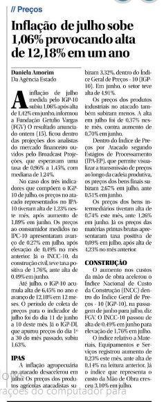 VEÍCULO: NOVO JORNAL DATA: