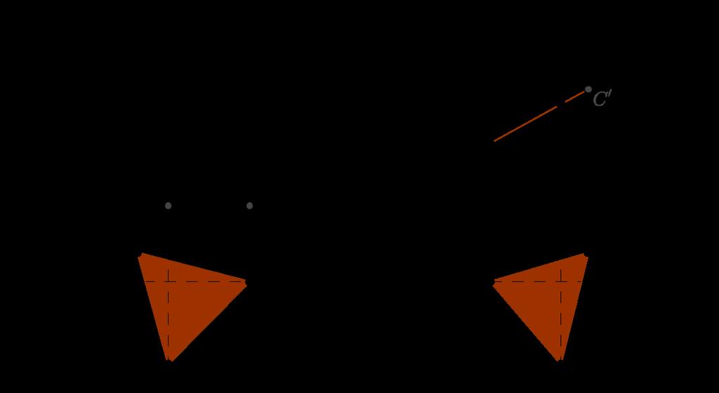 Ex 4.8: Solução para o caso do triângulo equilátero. Na Fig.
