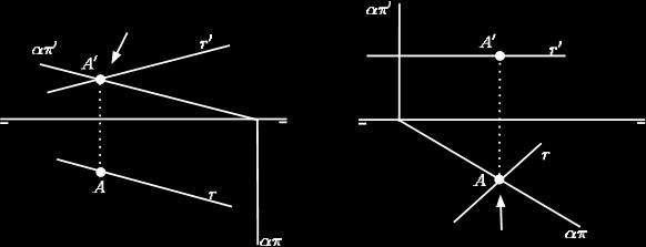 seguintes passos: 1. Determine um plano auxiliar que contenha a reta 2.