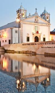 TO SEE descubra 01 02 03 04 05 06 CASTELO DE ALVOR OU RUÍNAS DO FORTE ALVOR CASTLE OR FORT RUINS Largo do Castelo - Alvor IGREJA DO DIVINO SALVADOR DIVINO SALVADOR CHURCH Largo da Igreja - Alvor