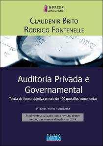 E finalmente, autor da obra Auditoria Privada e Governamental - teoria de forma objetiva e mais de 400 questões comentadas (Ed. Impetus, 2ª edição).