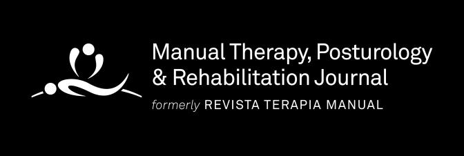 Manual Therapy, Posturology & Rehabilitation Journal This Provisional PDF corresponds to the article as it appeared upon acceptance. Fully formatted PDF english version will be made available soon.