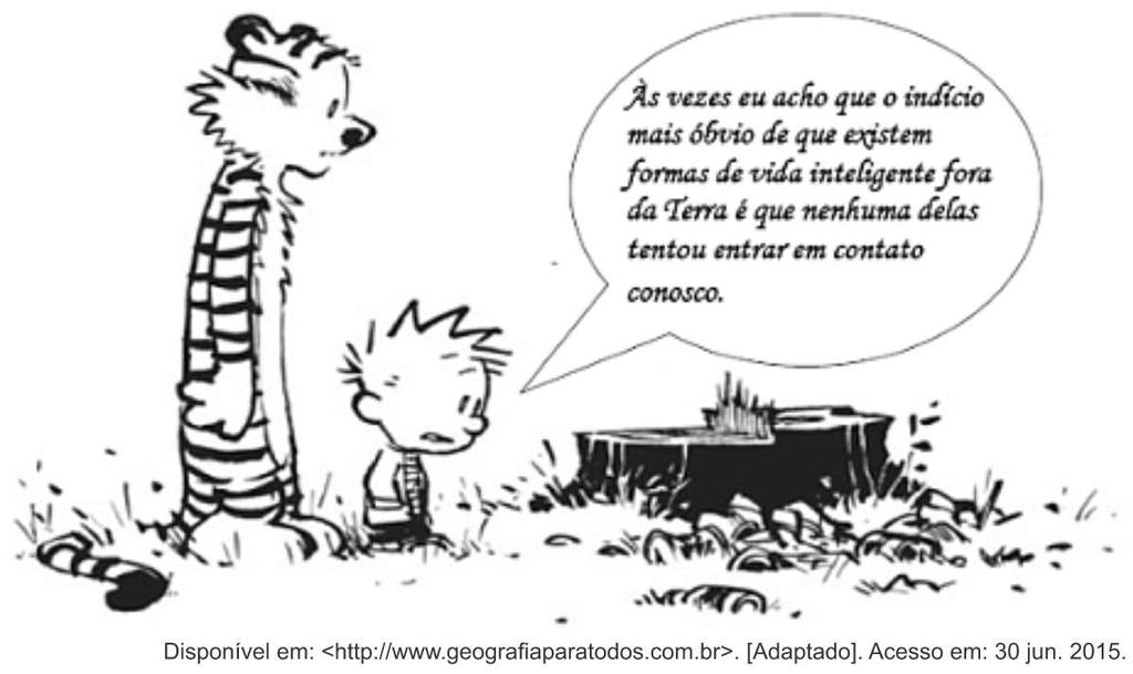 4 06. Com base no texto, é CORRETO afirmar que: 01) o texto tematiza a questão do florestamento como uma ação tipicamente humana.