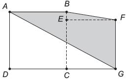 O hexágono ABNGHM é simétrico em relação à reta que passa por M e N. Qual é a razão entre as áreas dos hexágonos ABNGHM e ABCDEF?