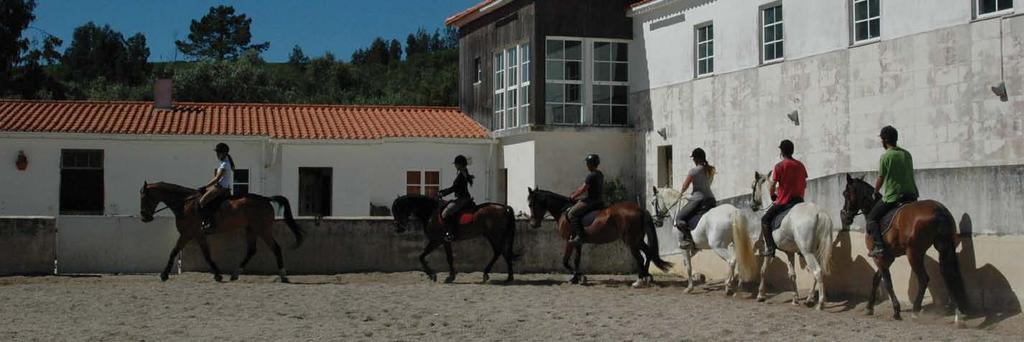 Centro Hípico de Alcaria Sinta a natureza, a cavalo As paisagens do Parque Natural da Serra de Aire são tão indescritíveis como a sensação de vivê-las montado num magnífico cavalo lusitano.