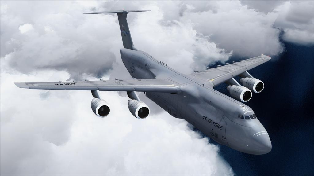 Lockheed C-5 Galaxy Tipo: Transporte Militar Comprimento: 75,53 m Peso máx: 348 toneladas Ano: 1968 Envergadura: 67,88 m Vel.
