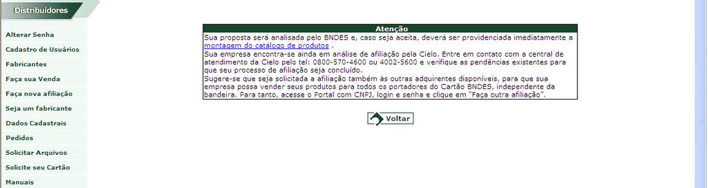 Como um Fabricante pode solicitar o credenciamento também como Distribuidor?