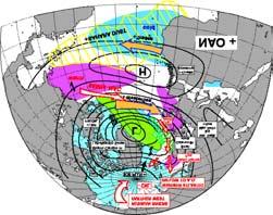 de março) e a precipitação média de março a maio para o centro-norte do Ceará. Essas áreas englobam boa parte da região do núcleo norte do Dipolo de TSM do Atlântico tropical.