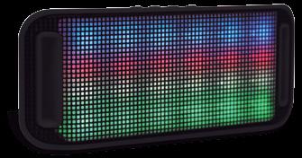 Caixa de Som Bluetooth ELETRÔNICOS Caixa de som Maxbit LED Iluminação Smart LED, as luzes brilham de acordo com o
