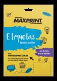 Nova embalagem Etiquetas para impressoras Jato de Tinta e Laser - A4 Software para diagramação no site www.maxprint.com.