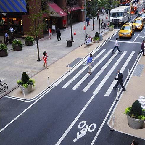 Exemplo de melhorias definidas no âmbito de um Plano de Mobilidade Urbana