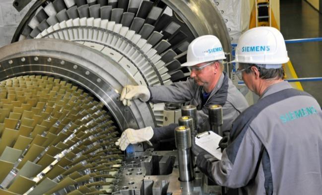 Liderança Siemens em produção de energia Power Generation