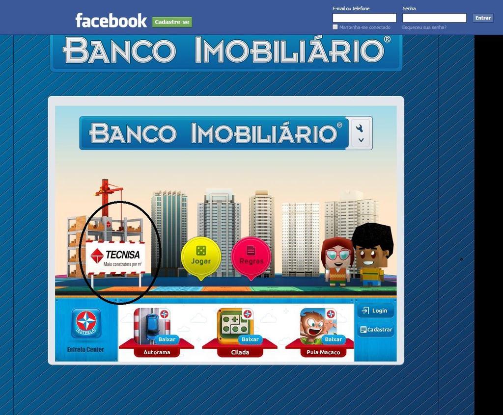 Também foram encontrados alguns jogos virtuais, disponíveis na rede social Facebook, para ser jogados tanto no modo on-line (duas pessoas conectadas) como off-line (o jogador é desafiado pela
