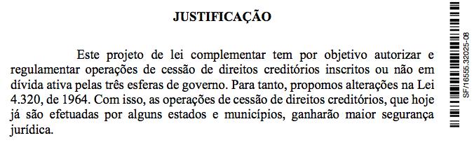 PLS 204 de 10/05/2016 de autoria do Senador José Serra Visa legalizar esquema que concede garantias públicas a empresas