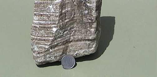As mais comuns são as rochas evaporíticas que resultam da evaporação da água