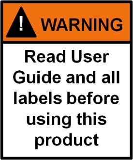 Avisos de segurança Lista de pontos de inspeção de segurança 1. Equipamento de segurança A etiquetas de aviso devem estar no lugar e legíveis.