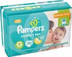 7 Fralda Pampers Confort Sec pacotão XXG18,XG18,G20,M24,P28 Exceto Brito, São Pedro R$ 23,60 4 3 Comprando 4 un.