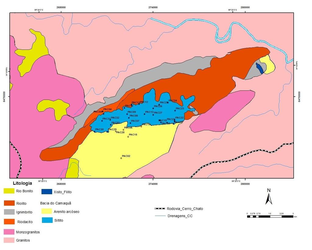 Figura 8: Mapa da região