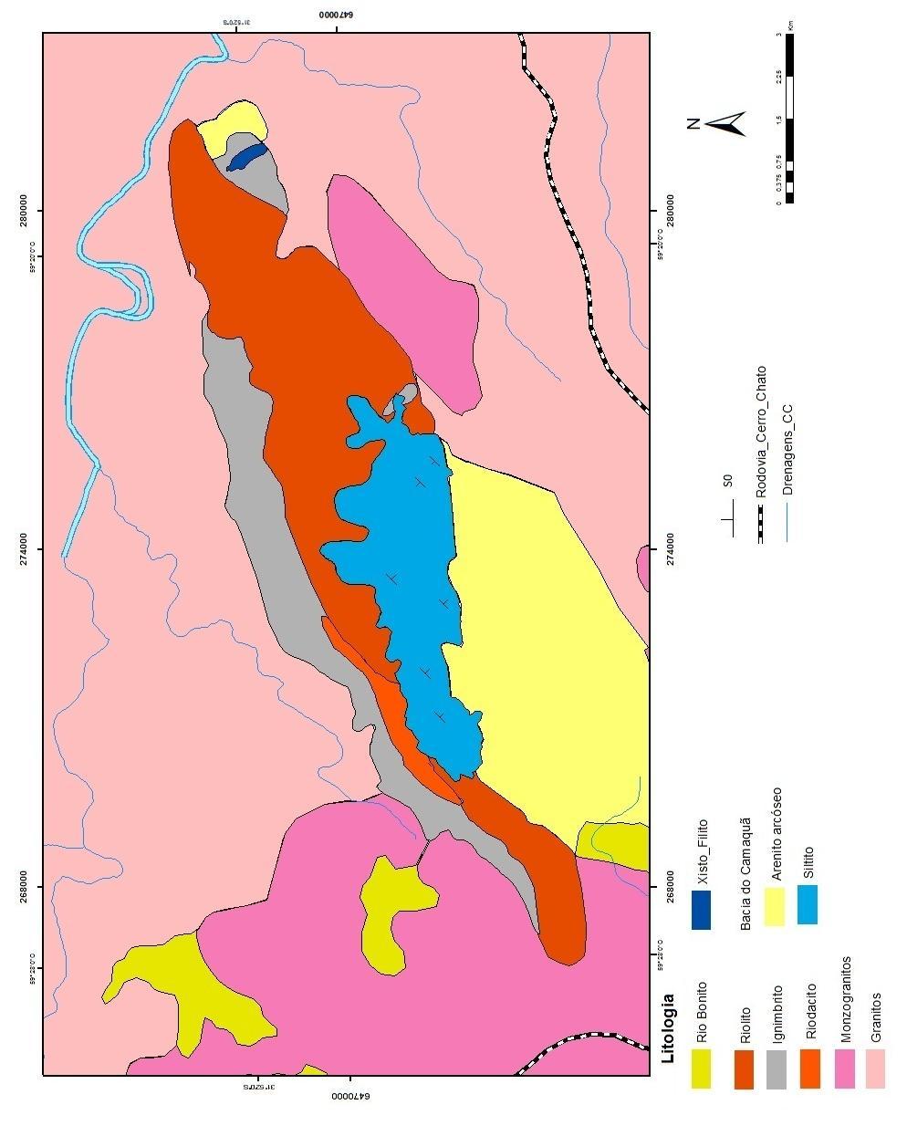 23 Figura 11: mapa da área com estruturas.