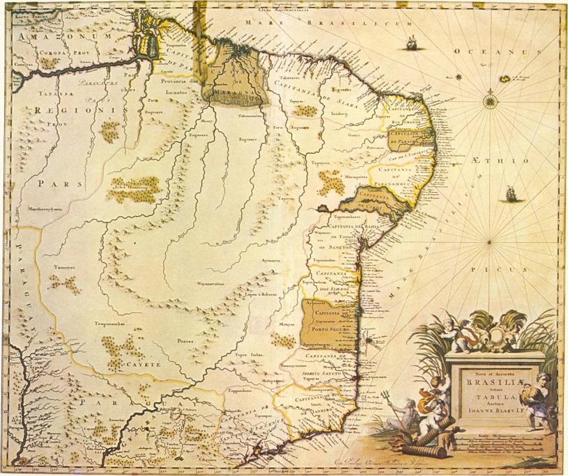 A INTERIORIZAÇÃO DO NORDESTE E MINAS GERAIS 1701 Carta Régia proíbe criação de gado na faixa