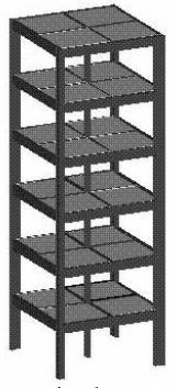 .3.2- Coeficiente γ z Exemplo:.3.2- Coeficiente γ z Exemplo: Dados: f ck = 25 MPa; Número de pavimentos: 6;