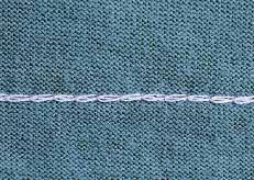 10 no caso de: Material a coser com grande propensão para ficar danificado Material a coser extremamente sensível que é trabalhado apenas com o número mínimo de rotações e com as agulhas mais finas